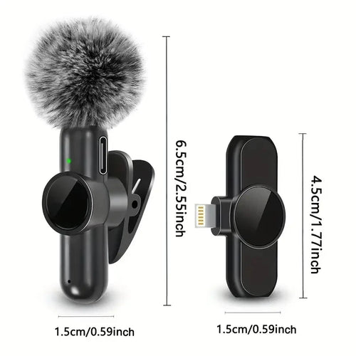 Wireless Lavalier Mobile Microphone